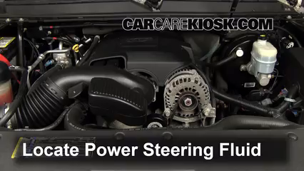 2008 Cadillac Escalade 6.2L V8 Power Steering Fluid Check Fluid Level